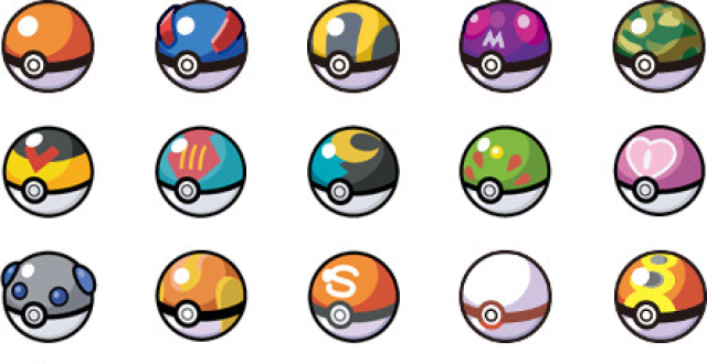 宝可梦全世代27种精灵球中,哪种是你的最爱?