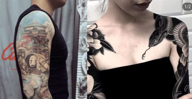 社会人:我纹身超拽,大学生:谁没有,高中生:我也想纹!