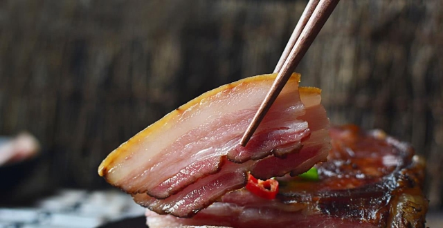 腊肉蒸玉兰片