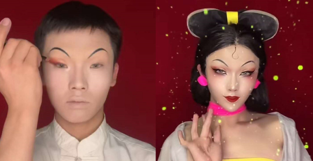 王者妲己仿妆很火?妹妹的不错,闺蜜的不错,看到男友:心都化了!