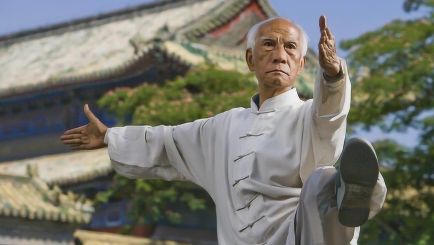 功夫高手现场亲传功夫!外练筋骨皮,内练一口气!