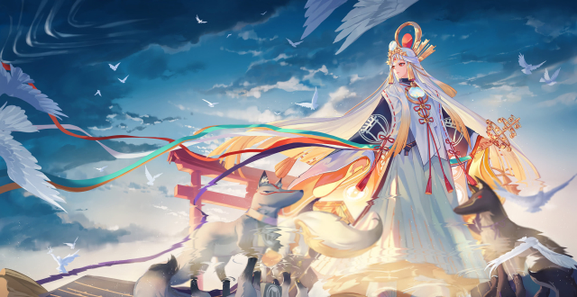 阴阳师高清电脑壁纸,二次元动漫游戏桌面美图