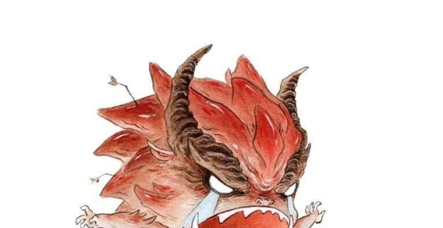 杉泽手绘:"q版"上古凶兽天团,超凶!(二)