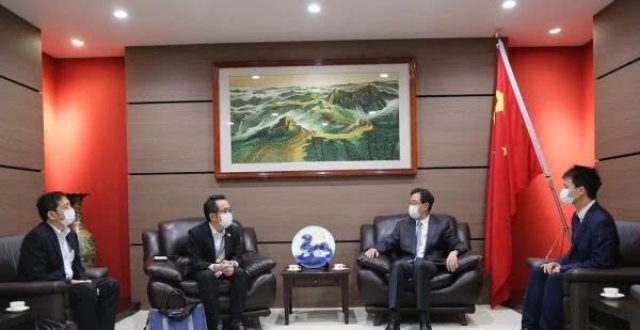 中国驻名古屋总领事刘晓军的这次会见，将助推日本鸟取县与中国河北省友好交_腾讯新闻