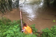 重庆綦江出现超98年洪水水位 目前仍在上涨