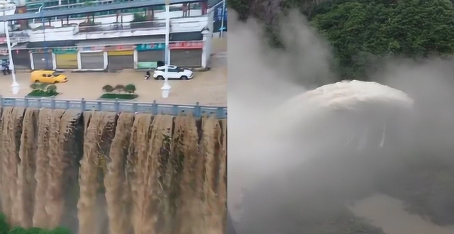 入汛最强降雨来了！重庆洪水滔天 贵州“瀑布”袭城 湖北紧急救援
