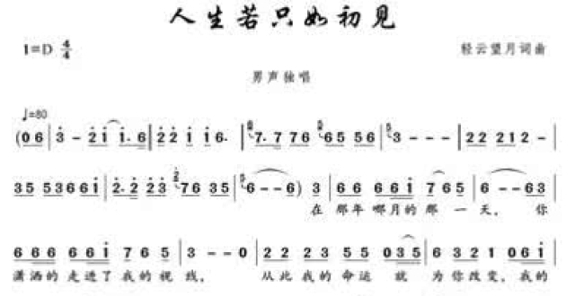 《人生若只如初见》笛子版,初见时的美好,让你我尽享有爱的每一天
