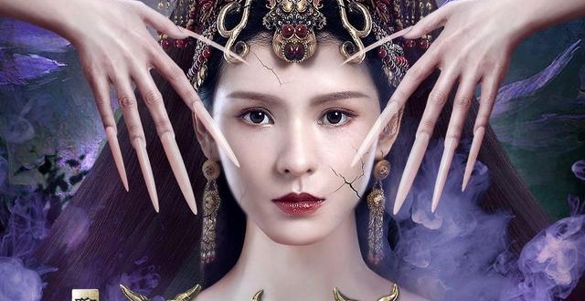 聊斋志异张予曦饰演的猫妖即使不露肩,却依然很香艳,尤其是眼睛