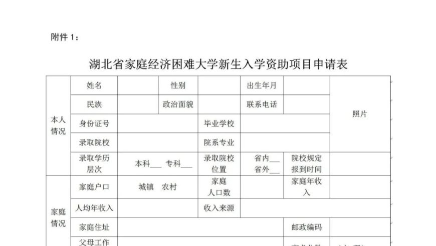 大学城镇低收入家庭证明 腾讯网