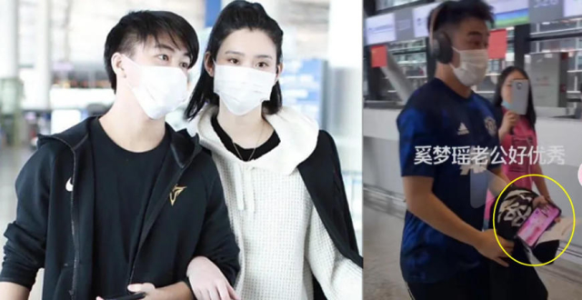 宠妻狂魔！何猷君手机屏保遭曝光，是求婚奚梦瑶时的恩爱合照