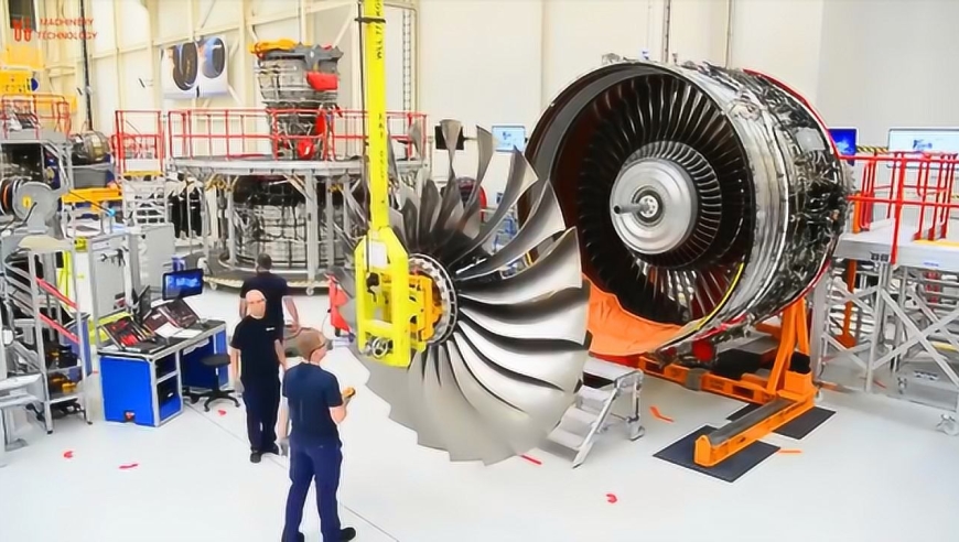 飞机发动机到底有多精密,看看它的组装过程也许你会明白