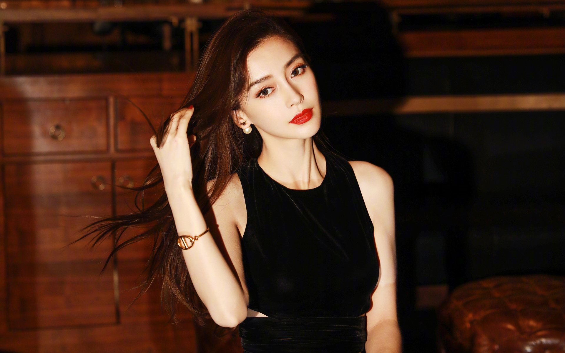 Angelababy复古港风壁纸-觅爱图