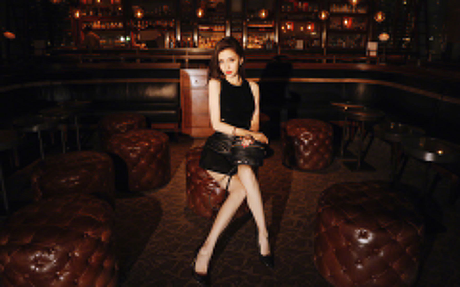 Angelababy复古港风壁纸-觅爱图