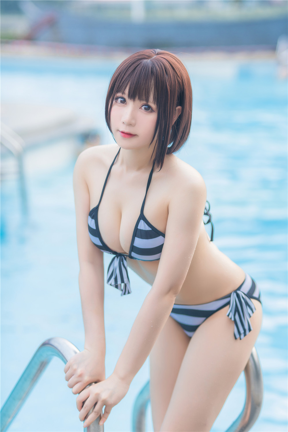 Nyako喵子 加藤惠泳装写真分享[11P/50.8M]-觅爱图
