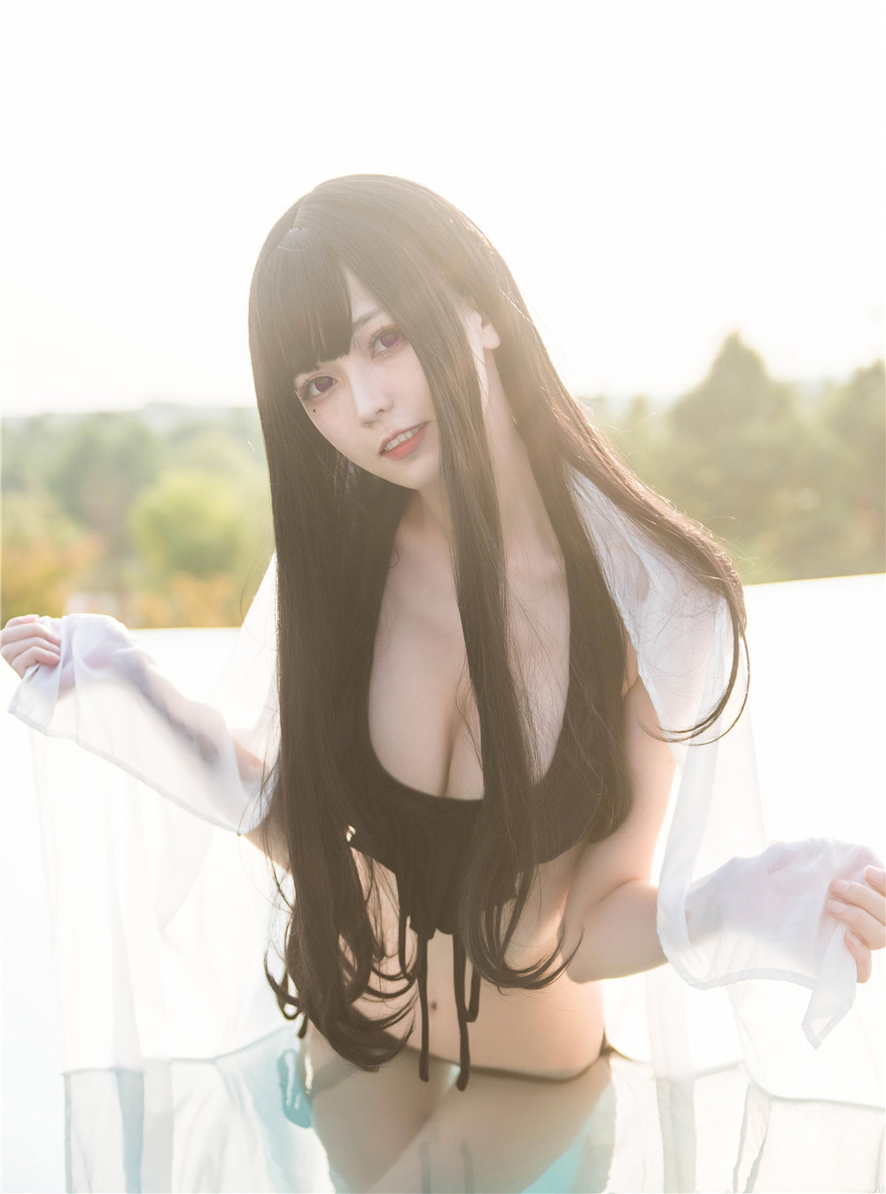 你的负卿 - 恶魔姐姐室外写真作品分享[25P/220M]-觅爱图