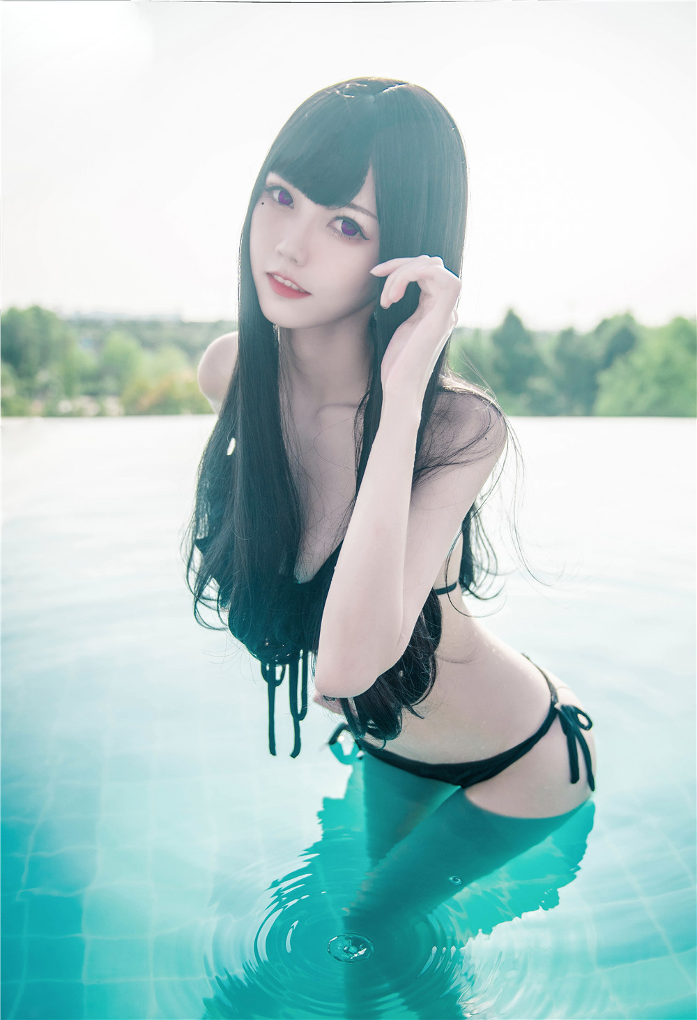 你的负卿 - 恶魔姐姐室外写真作品分享[25P/220M]-觅爱图