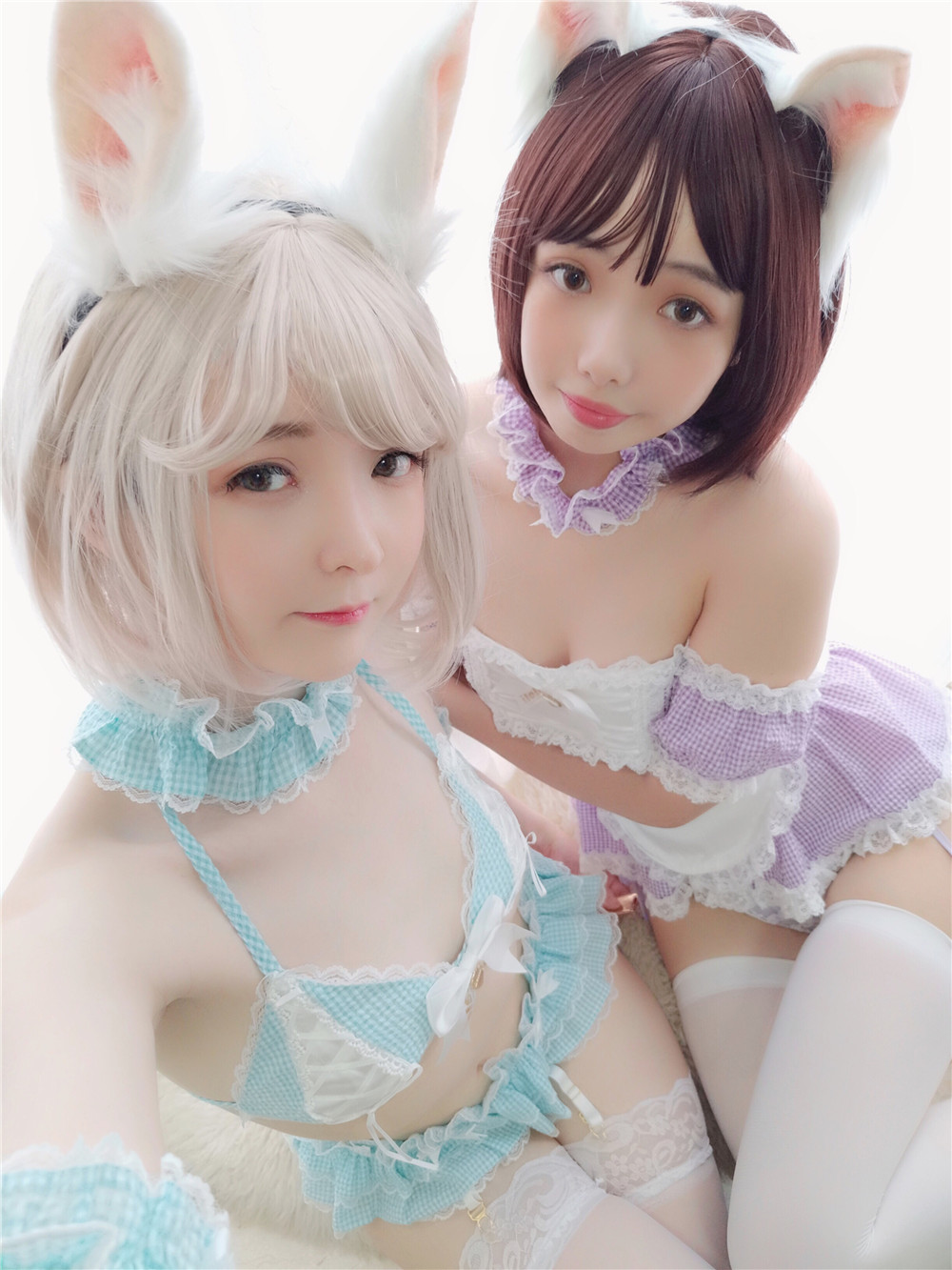 一小央泽&雯妹不讲道理 NO.0058 巧克力与香兰子私房写真[48P/73M]-觅爱图