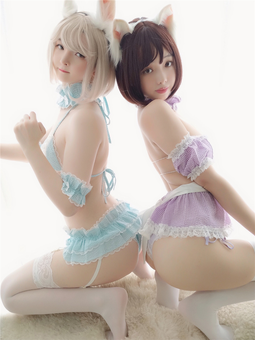 一小央泽&雯妹不讲道理 NO.0058 巧克力与香兰子私房写真[48P/73M]-觅爱图