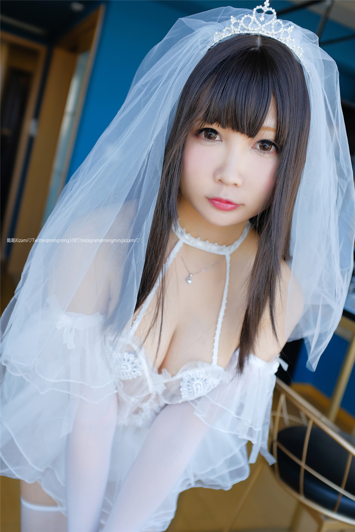 銘銘Kizami Vol.017 写真+自撮 エロ花嫁&チャイナドレス [108P/358M]-觅爱图