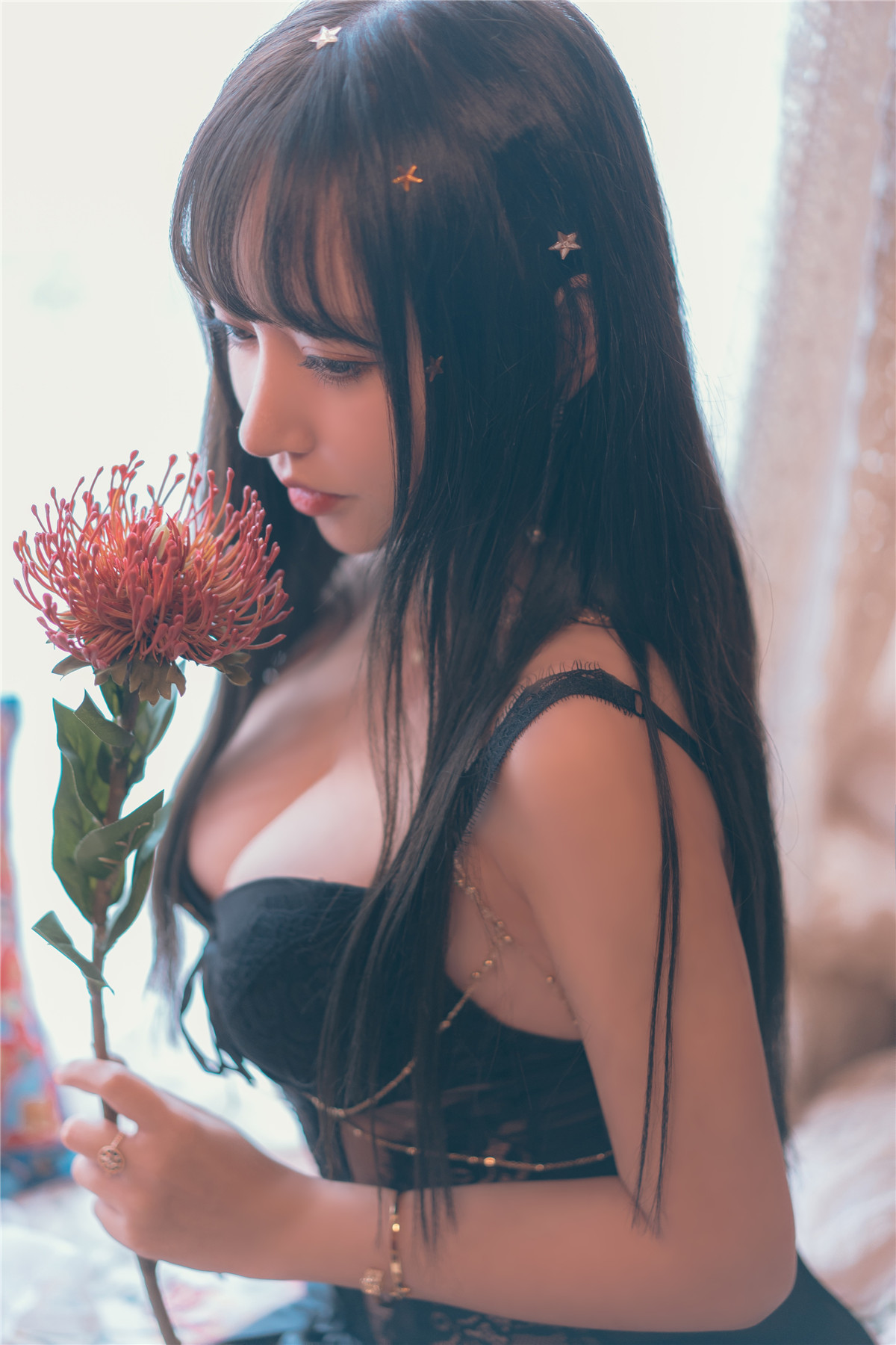 过期米线线喵 6点半的月亮[64P/227M]-觅爱图