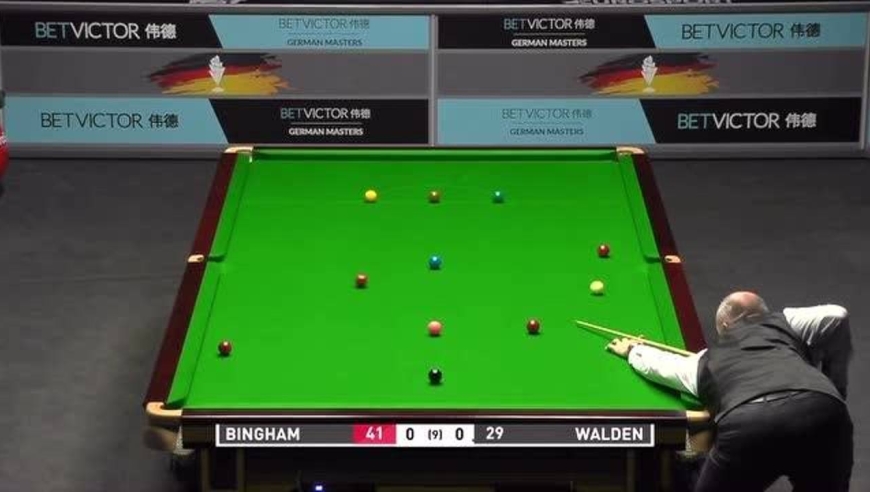 闲庭信步!2021德国大师赛q晋级轮 宾汉姆5vs2沃顿