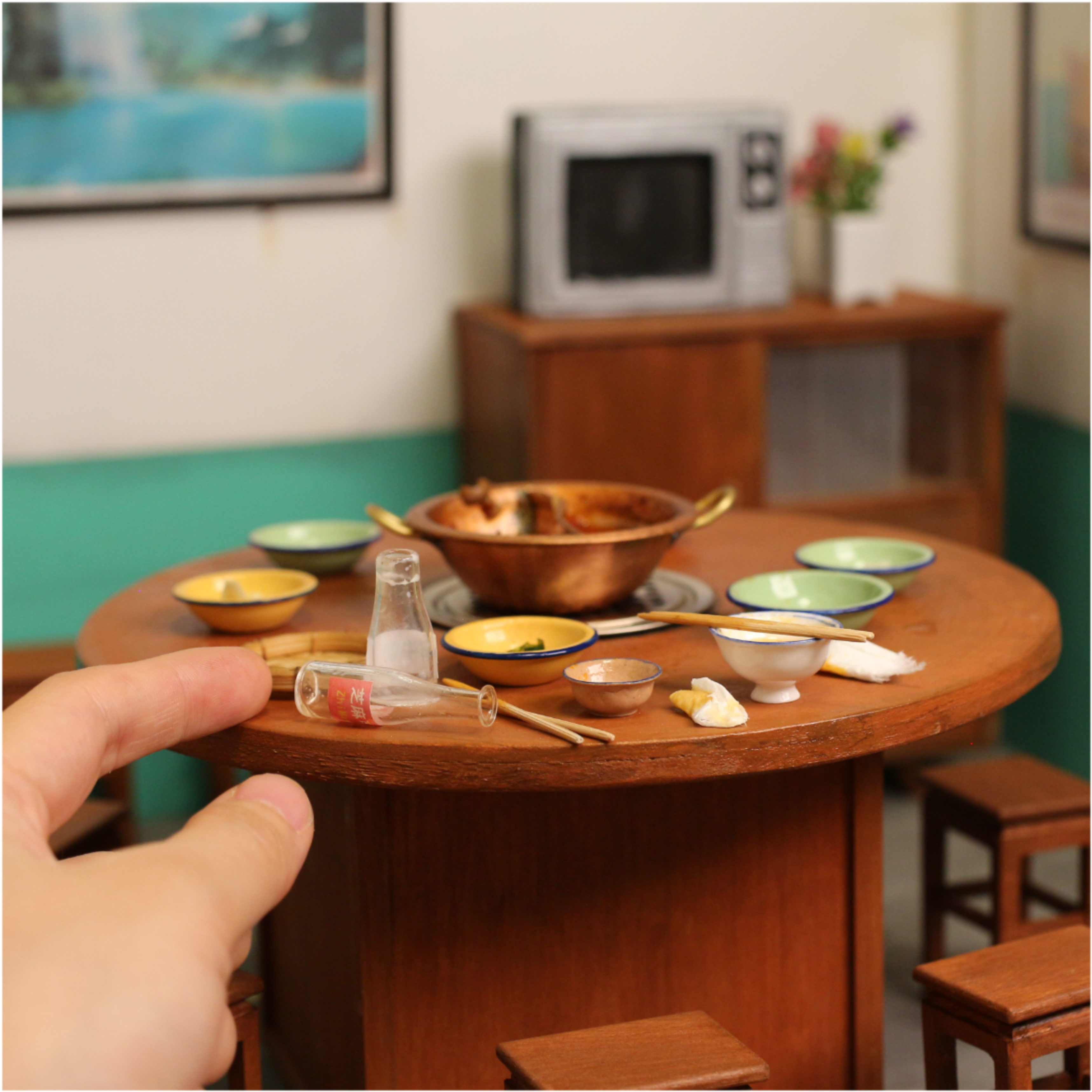 点赞             喜欢在小厨房里制作一些mini食物,mini手工