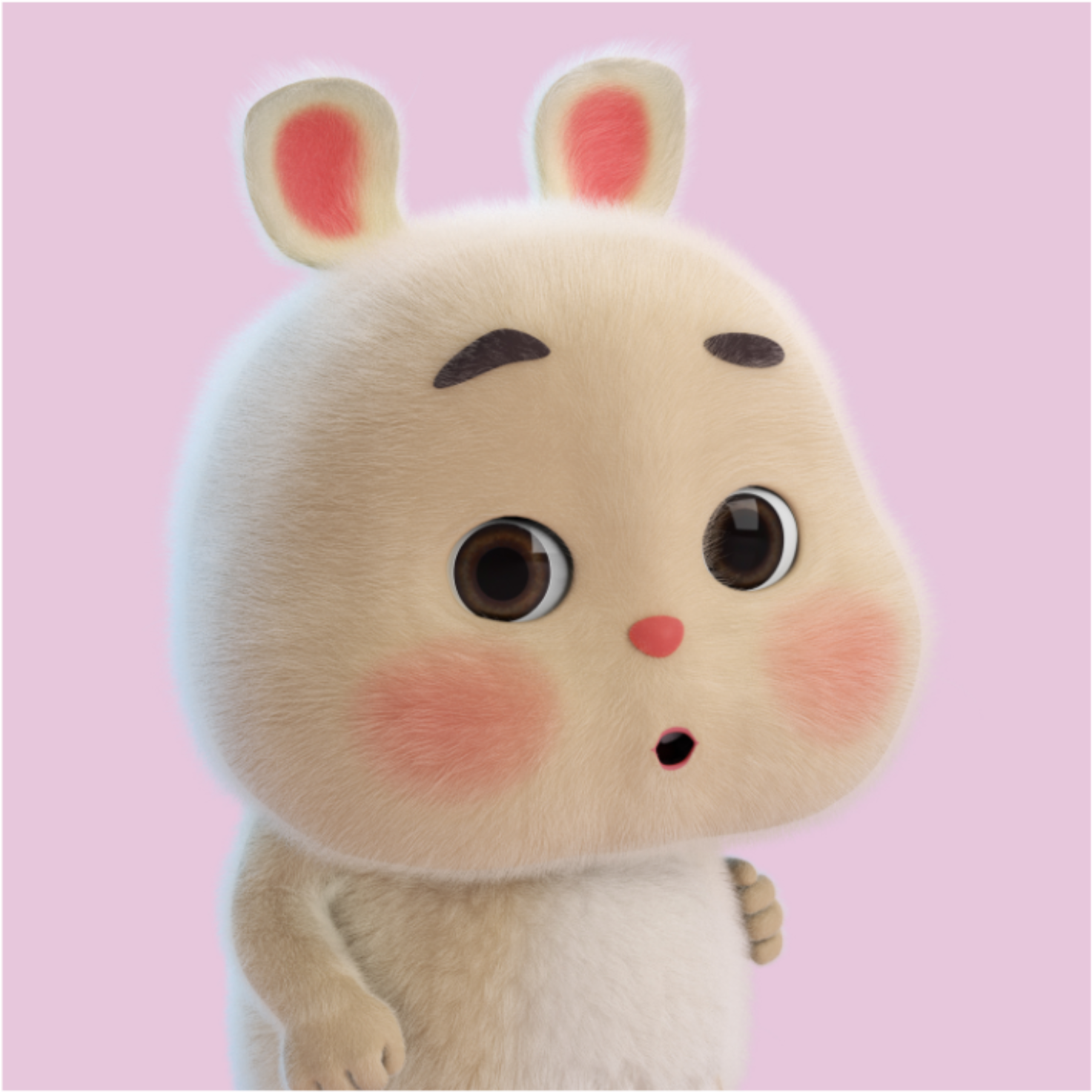 短耳兔小胖动画制作图片