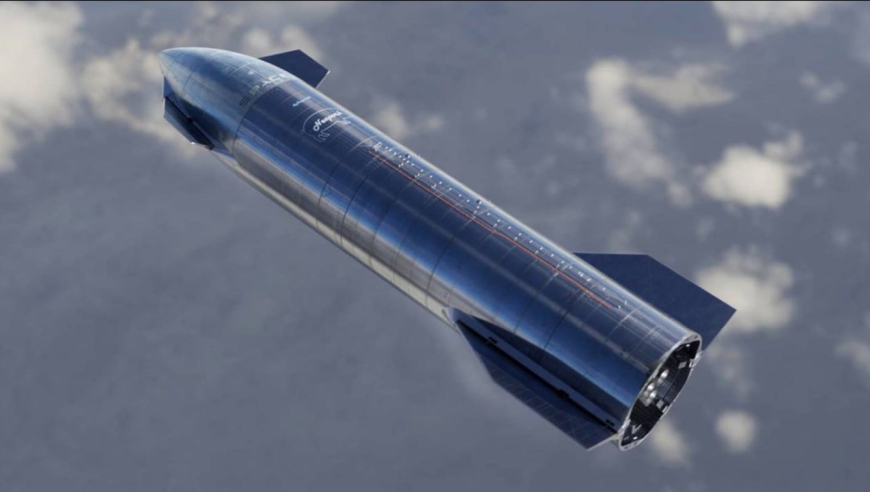 spacex公司的一艘"星舰"原型sn8在着陆时起火并发生爆炸