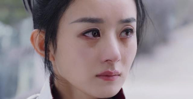 《有翡》赵丽颖哭戏被嘲,滤镜厚到看不见眼泪,难怪粉丝都吐槽!