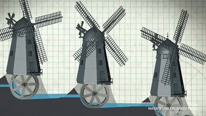 1609年荷兰水利工程师提出了填海造田之法!原来风车是排水系统啊!