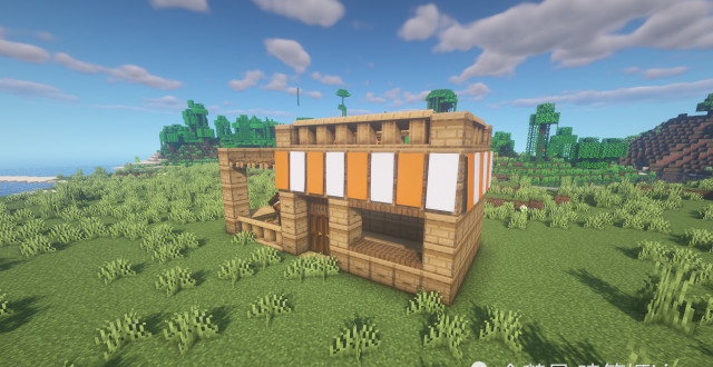 我的世界:蜂箱和讲台能打造什么建筑?还能这么玩!