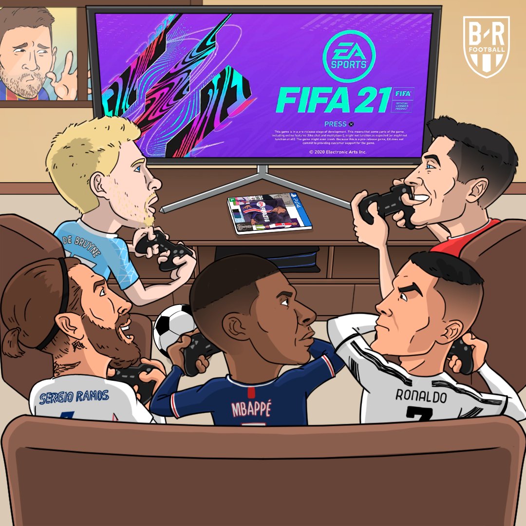 fifa2021年度最佳阵容出炉