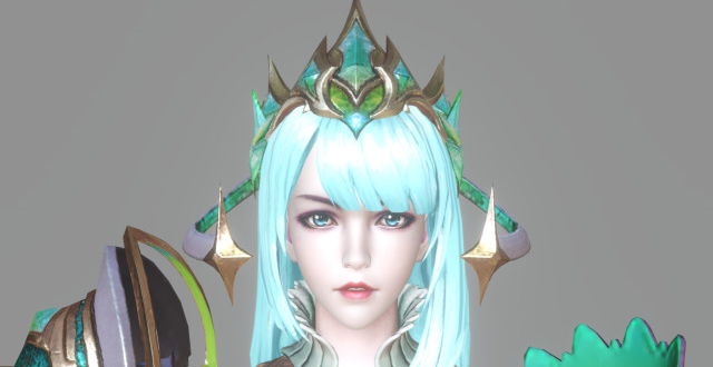 王者荣耀 虞姬 启明星使 建模全方位展示