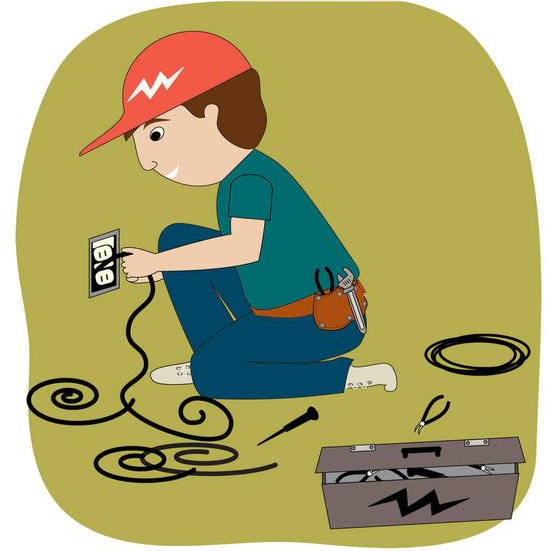 声光报警器电源线太多,不知道接哪组,老电工手法熟练