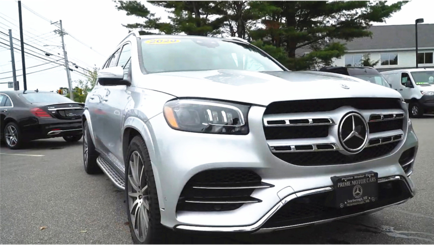 2021款奔驰gls580终于来了,全新六座布局,颜值高空间大,太帅