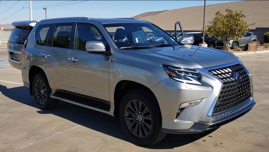 一睹芳颜,2021款雷克萨斯gx460,颜值高空间大,还想啥宝马x5