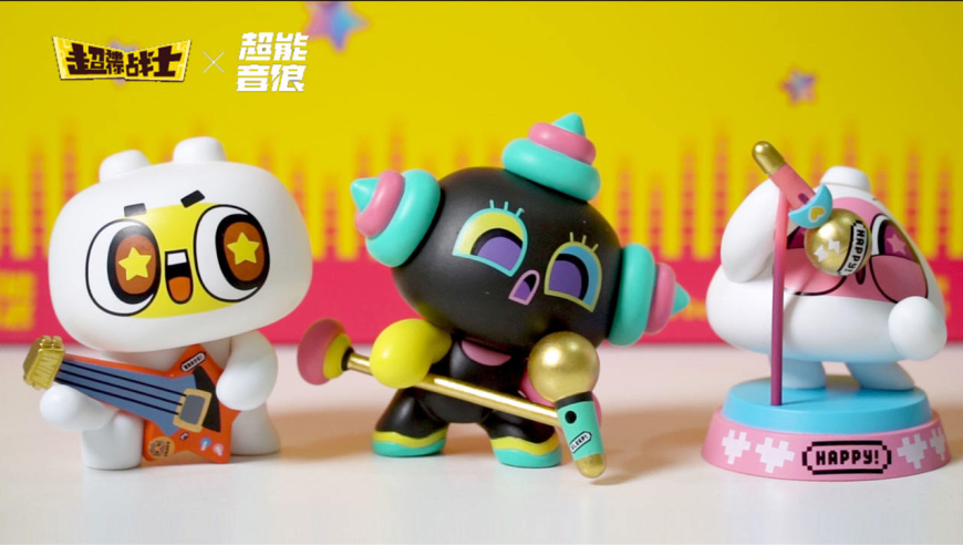 超迷你战士超能音浪盲盒开箱试玩,超可爱小公仔组成一支乐队