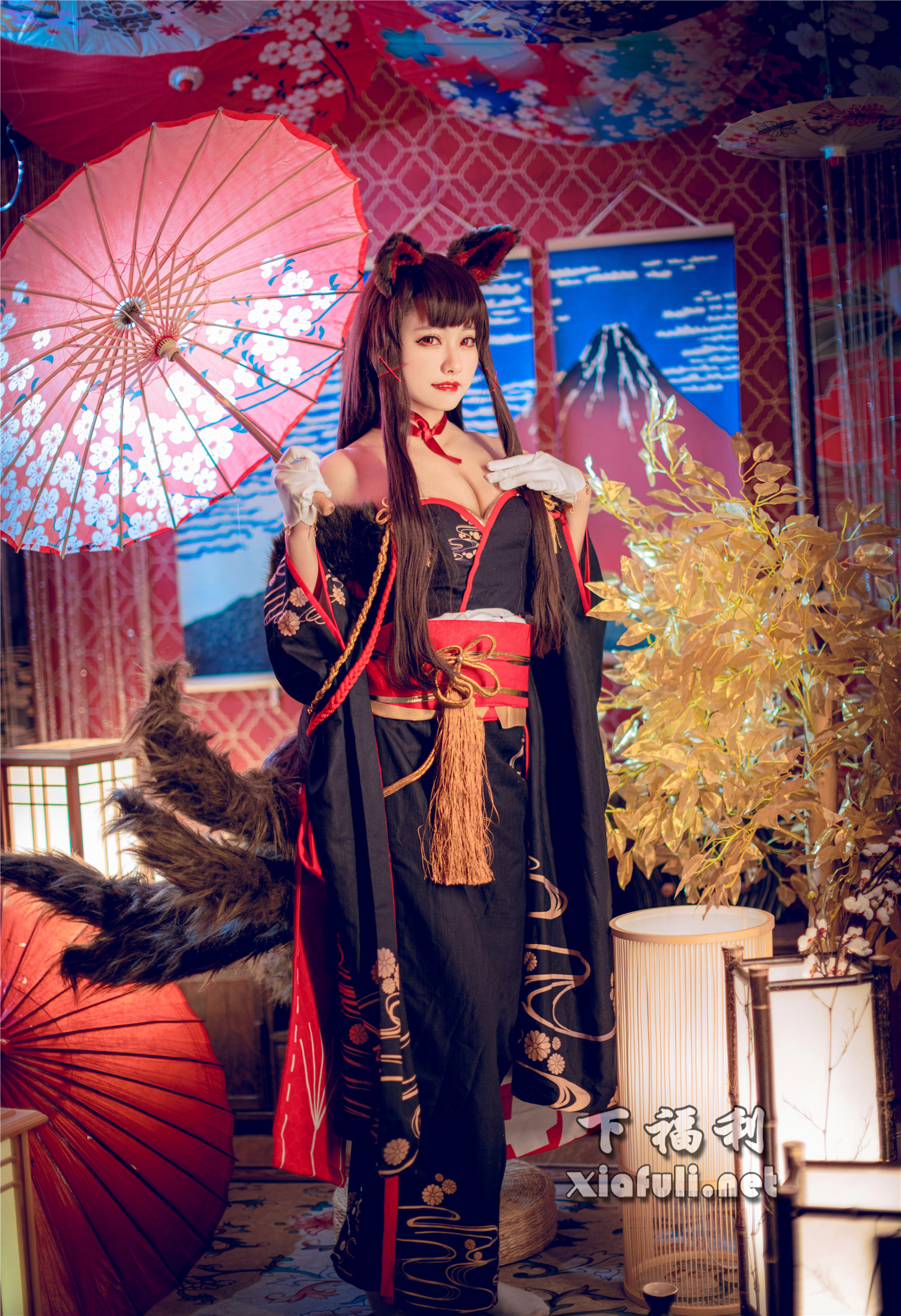 网络红人@烛墨墨 凰[10P/185M]-Coser吧