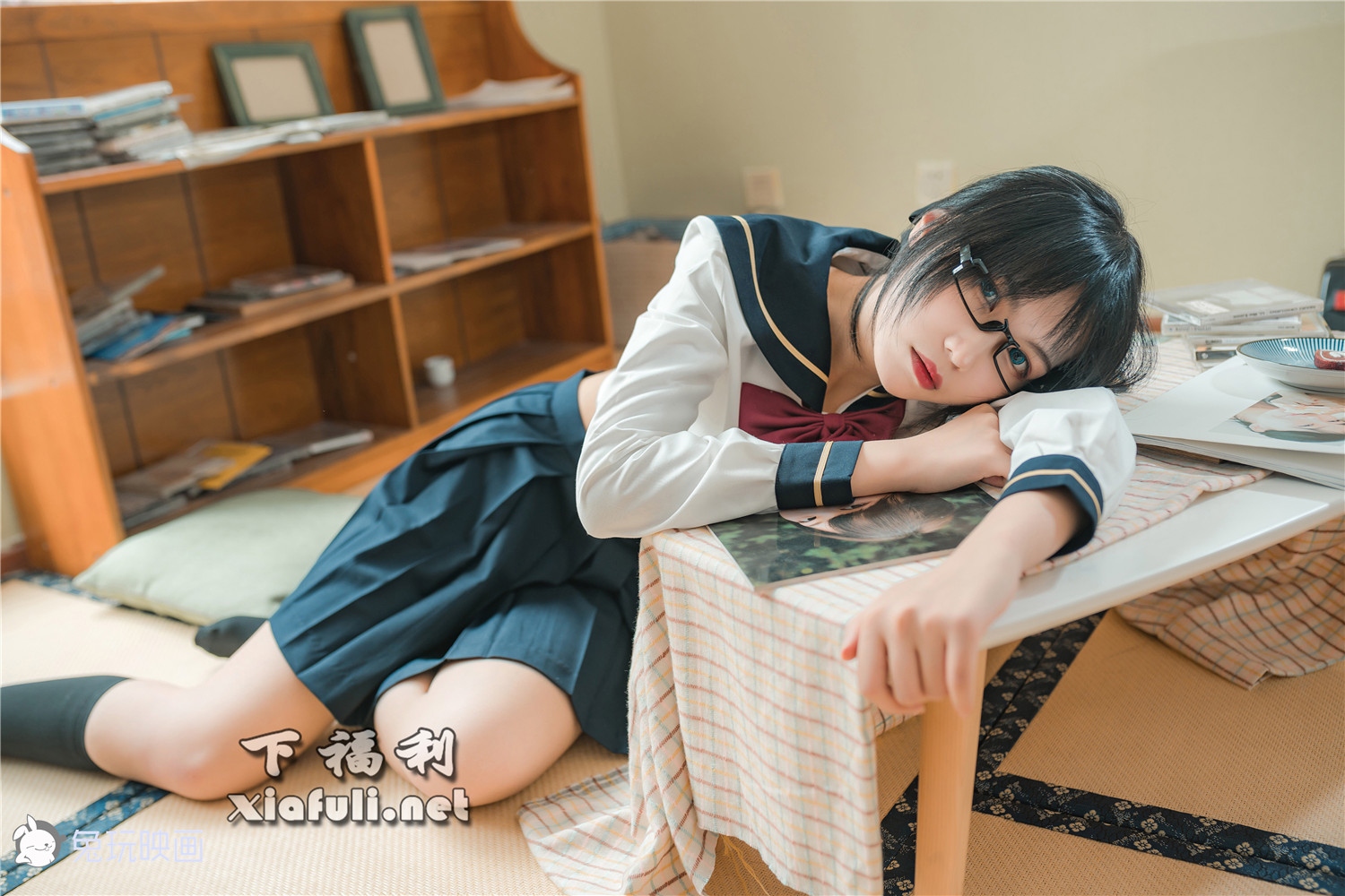 兔玩映画 慵懒的JK制服[40P/520M]