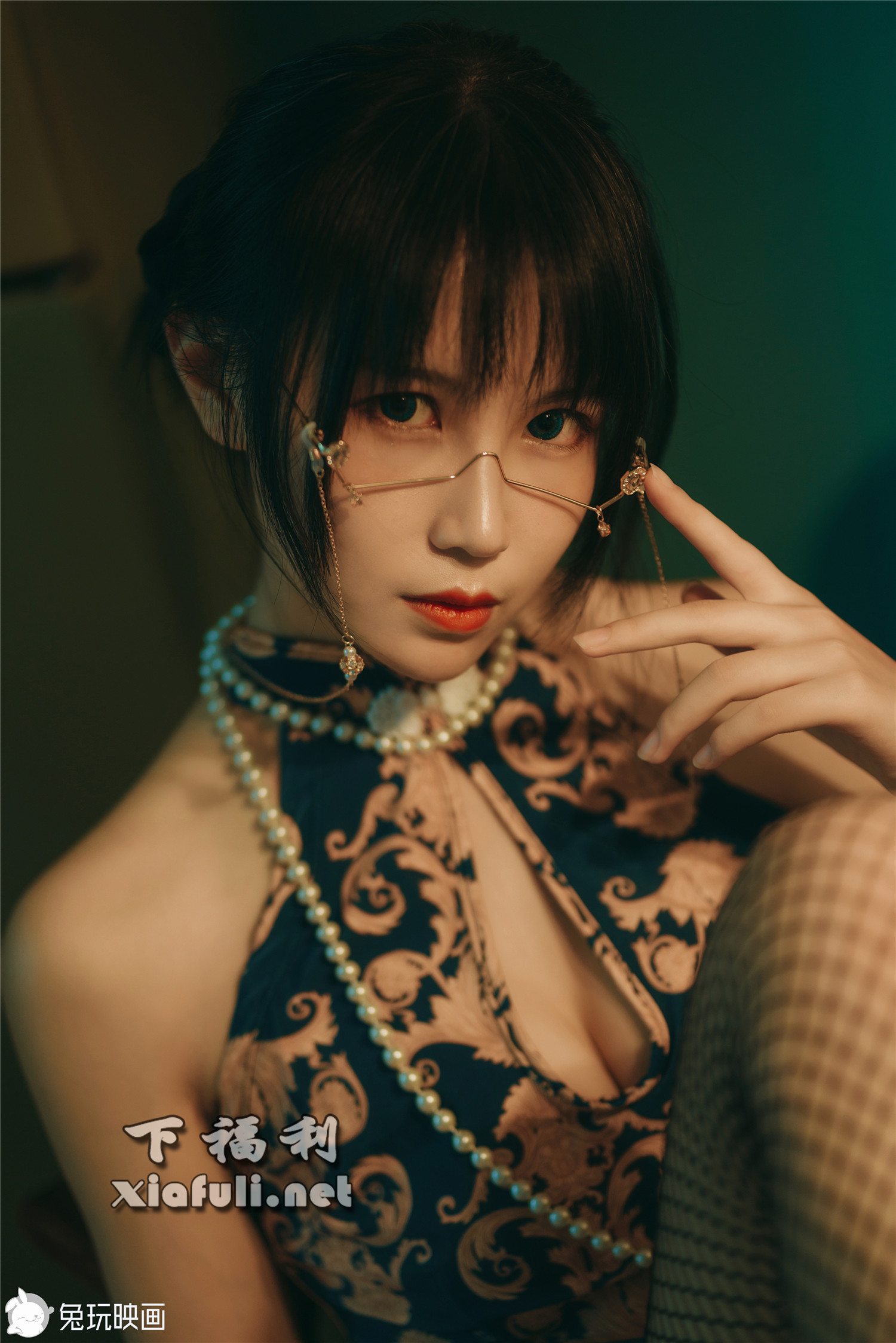 兔玩映画 珠光宝气旗袍妹纸[39P/542M]