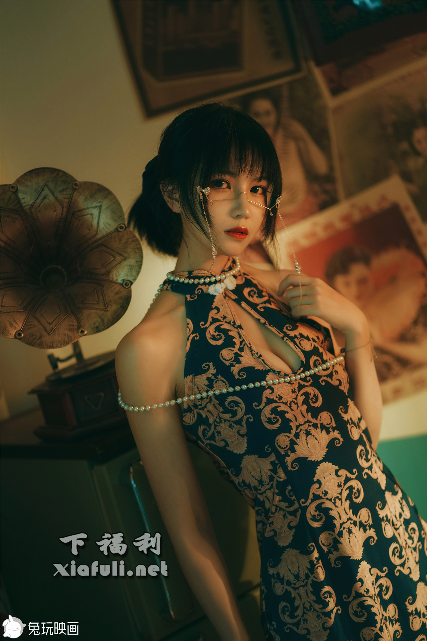 兔玩映画 珠光宝气旗袍妹纸[39P/542M]