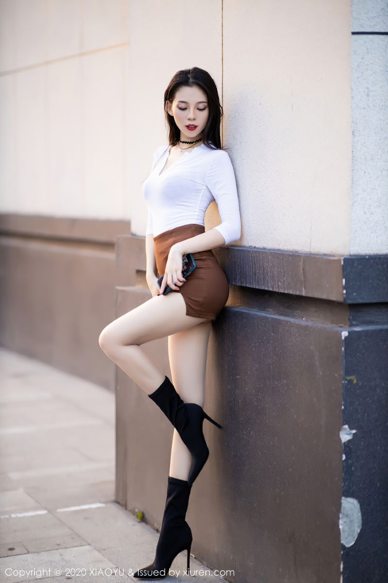 [XIAOYU语画界] 2020.10.15 VOL.387 言沫户外车拍 [106P/933MB]-觅爱图