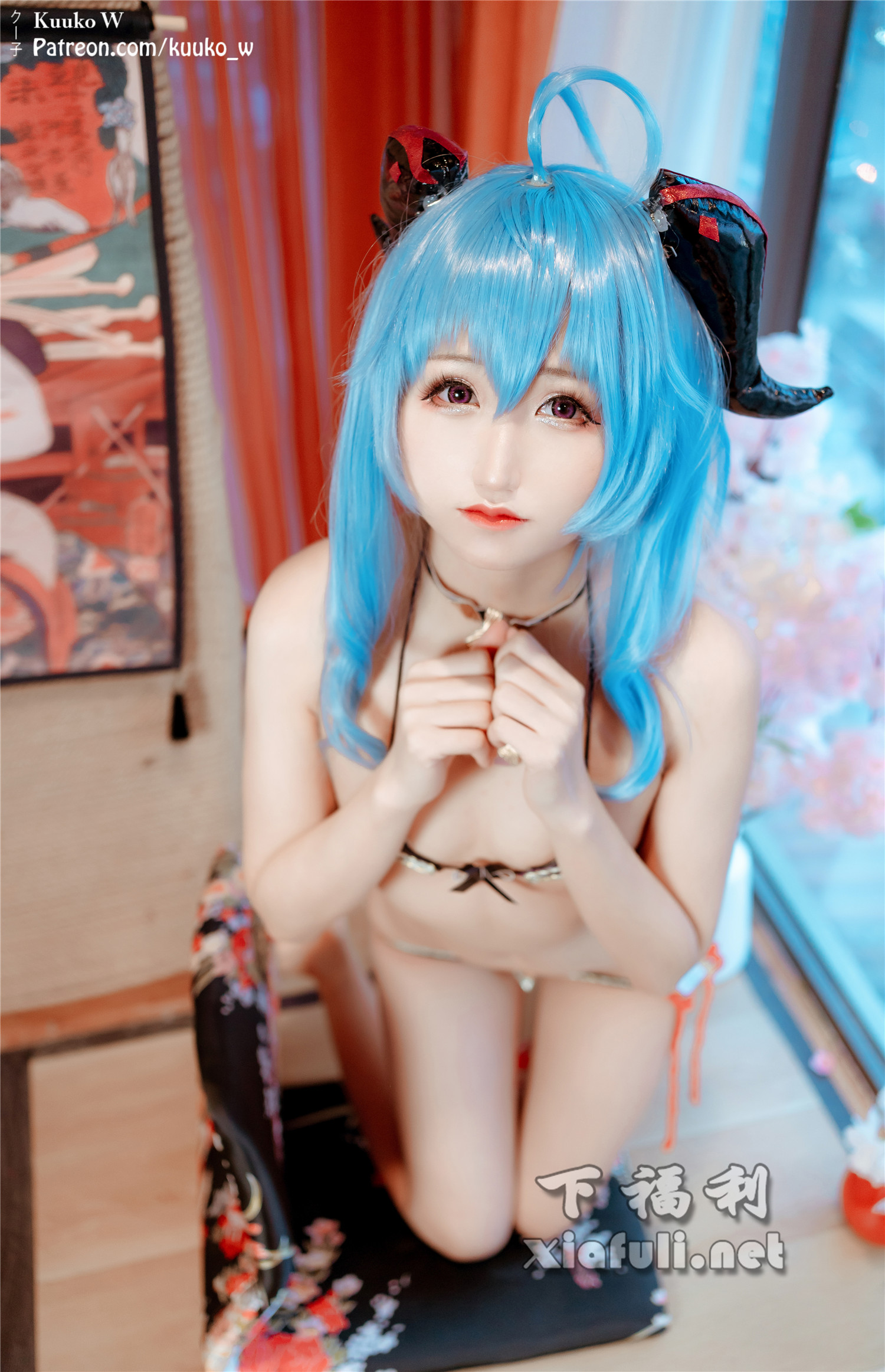 越南Coser@KuukoW 原神 – 甘雨[27P/313M]-Coser吧