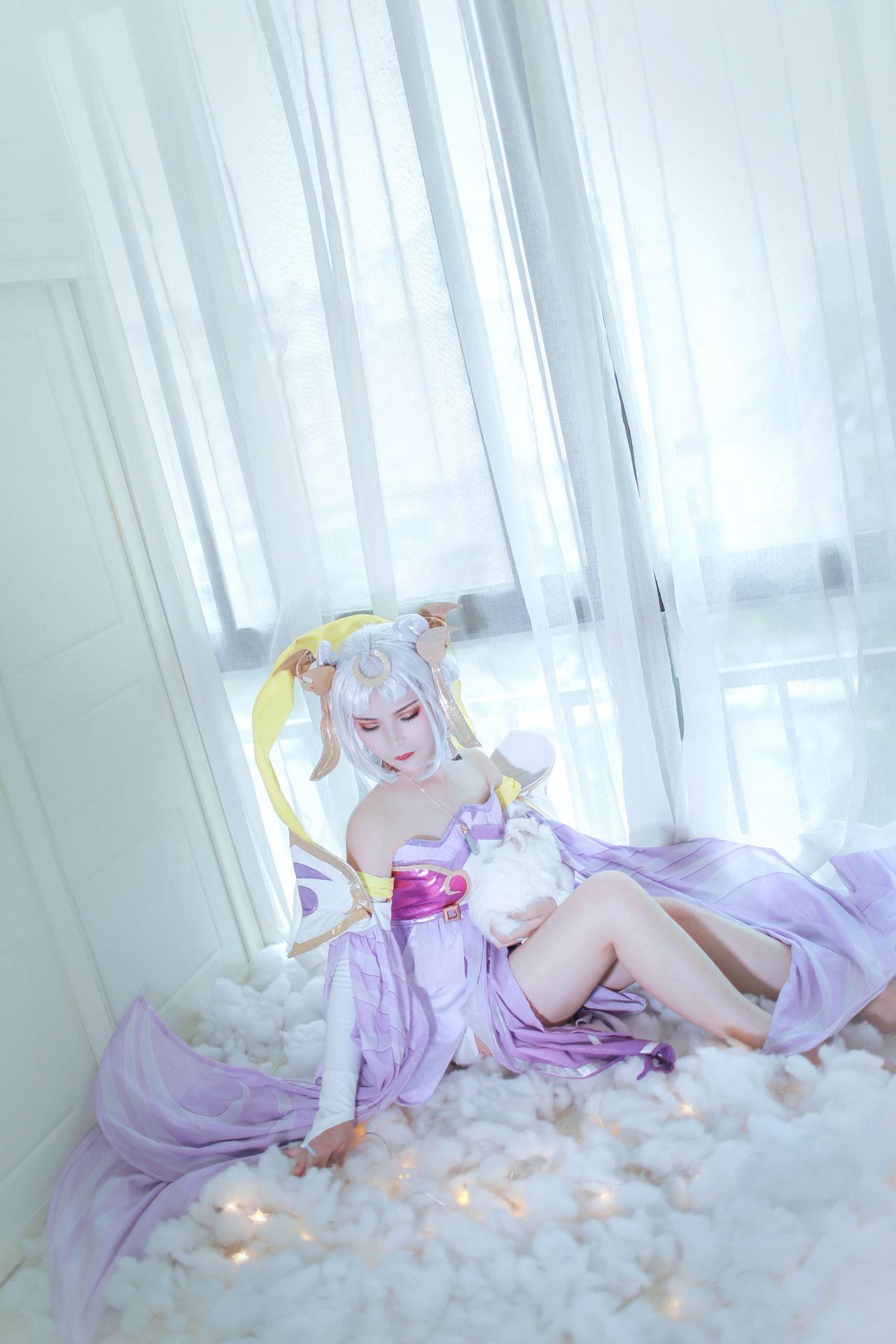 微博COSER@是以黎啊w 王者荣耀嫦娥-觅爱图 微博COSER@是以黎啊w 王者荣耀嫦娥-觅爱图