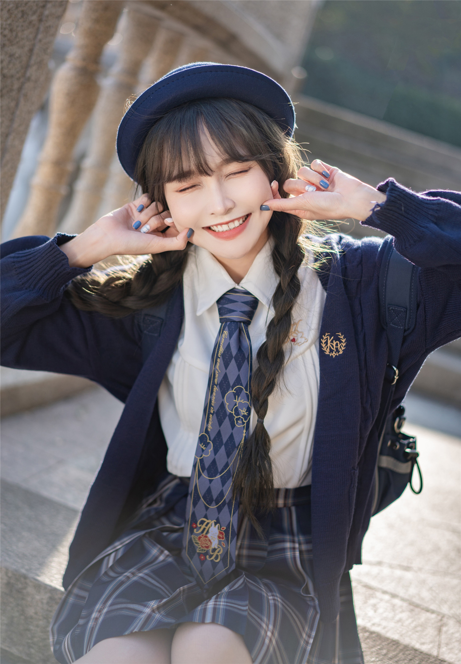 [JK制服]云知笑 JK制服美图摄影作品合集[106套][1463P][18.6G]-觅爱图