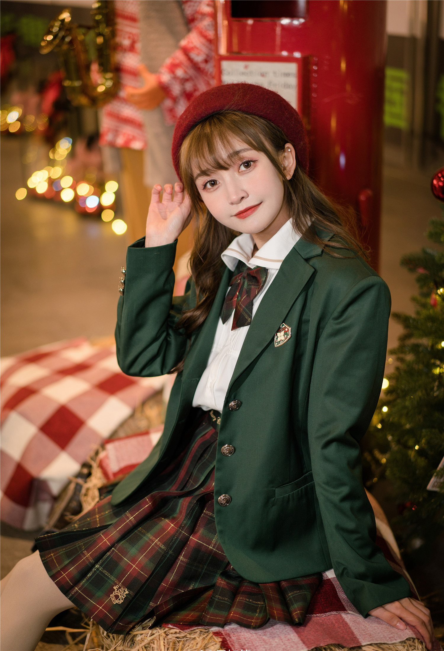 云知笑 圣诞节美少女[26P/515M]