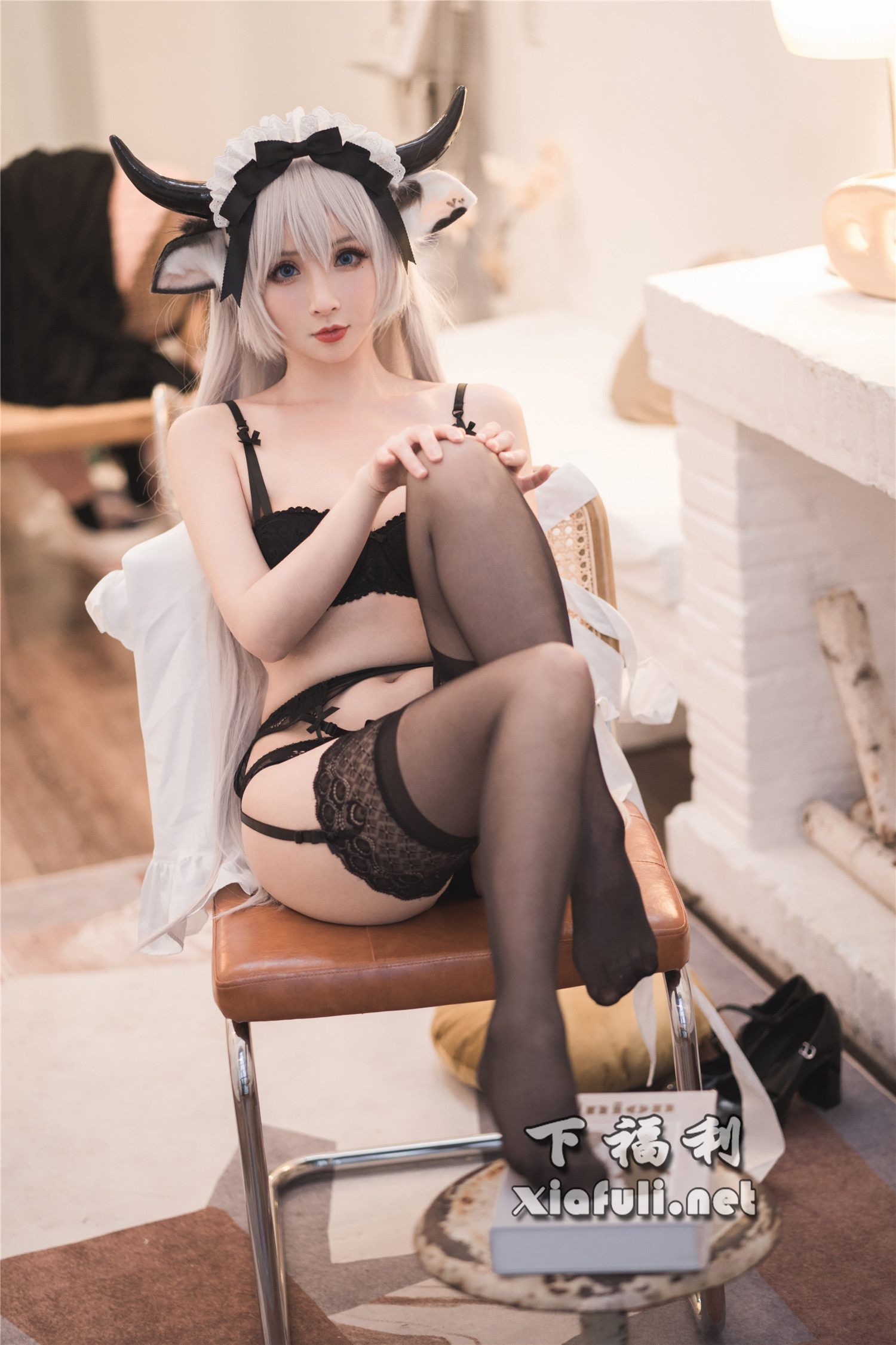 rioko凉凉子 贴心的牛奶女仆[45P/465MB]