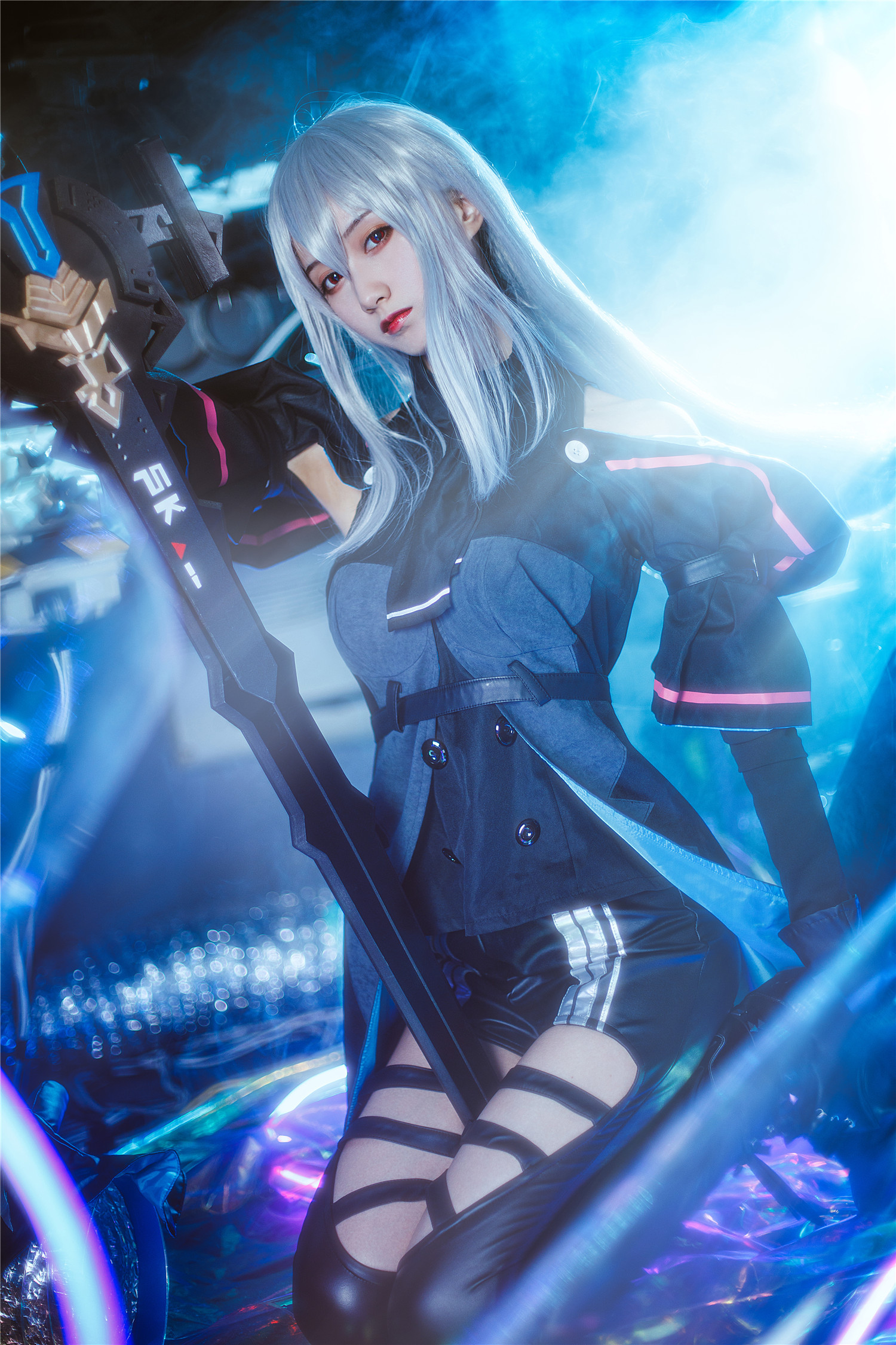 网络红人@木棉棉wOw 斯卡蒂COS[16P 468M]