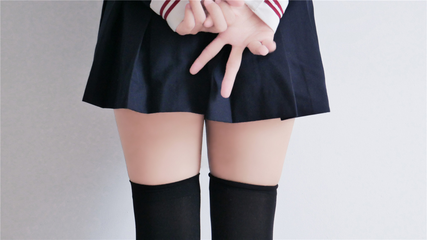 风之领域 NO.0209 黑色JK学妹[46P/197M]-觅爱图