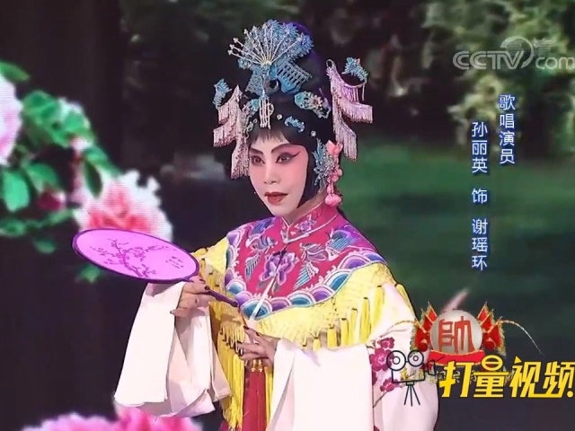 孙丽英演绎京剧《谢瑶环》,一开口就博得满堂彩